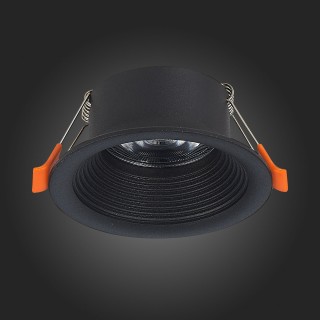 ST202.408.01 Св-к встр. Мат. черный GU10 1*50W  D89xH40 220V Без ламп MOBARRA-foto8