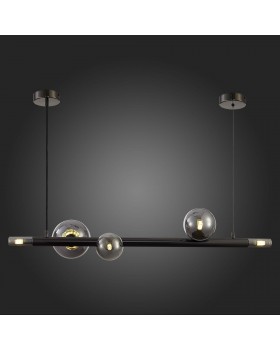 SL1509.403.05 Светильник подвесной ST-Luce Черный/Дымчатый G9 5*5W CIELO-foto6