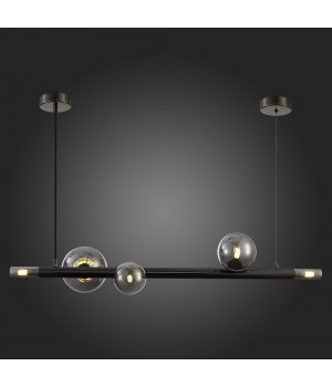 SL1509.403.05 Светильник подвесной ST-Luce Черный/Дымчатый G9 5*5W CIELO-foto6