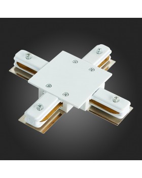 ST013.549.00 Коннектор X-образный для однофазного встраиваемого шинопровода ST-Luce Белый ST013-foto3