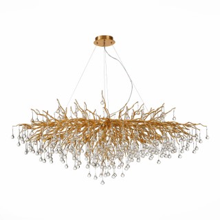 SL1651.203.15 Люстра подвесная ST-Luce Золотистый/Золотистый G9 15*5W Anzio-foto2