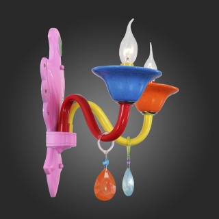 SL672.961.02 Бра ST-Luce Разноцветный/Разноцветный E14 2*40W DELIZIA-foto9