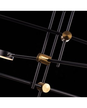 SL1604.432.06 Светильник потолочный ST-Luce Черный, Латунь/Черный LED 6*5W 3000K RODRIGO-foto7