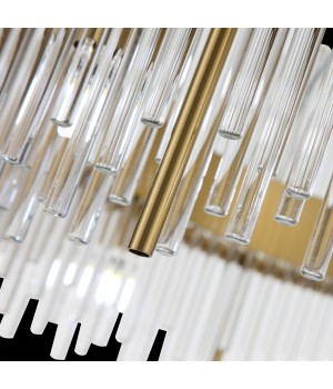 SL1158.303.16 Люстра подвесная ST-Luce Латунь/Латунь, Прозрачный G9 16*5W NITIDO-foto4