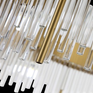 SL1158.303.16 Люстра подвесная ST-Luce Латунь/Латунь, Прозрачный G9 16*5W NITIDO-foto4