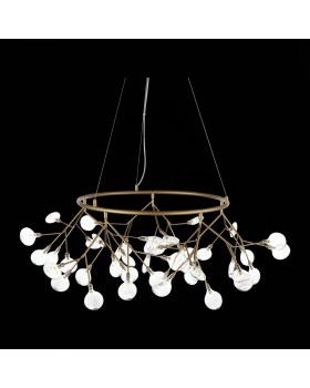 SL411.233.45 Люстра подвесная ST-Luce Золотистый/Прозрачный G4 45*1,5W RICCARDO-foto9