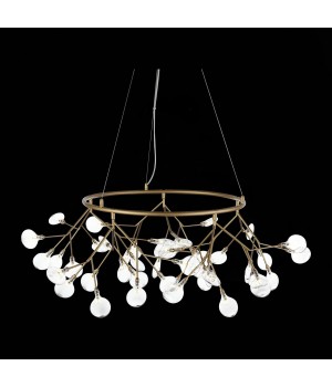 SL411.233.45 Люстра подвесная ST-Luce Золотистый/Прозрачный G4 45*1,5W RICCARDO-foto9