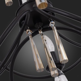 SL335.303.09 Люстра подвесная ST-Luce Коричневая бронза E14 9*60W ANEVITA-foto3