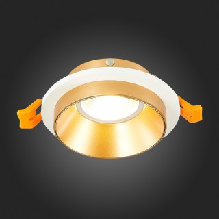 ST206.258.01 Св-к встр. Белый GU10 1*50W  IP20 D92xH38 220V Без ламп CHOMIA-foto7