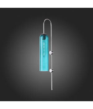 SL1145.181.01 Светильник настенный ST-Luce Хром/Голубой E27 1*60W CALLANA-foto7