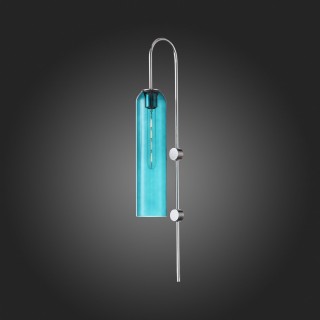 SL1145.181.01 Светильник настенный ST-Luce Хром/Голубой E27 1*60W CALLANA-foto7