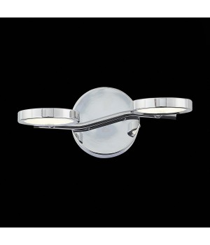 SL576.101.02 Светильник настенно-потолочный ST-Luce Хром/Хром, Прозрачный LED 2*5W 4000K GRUPPO-foto5
