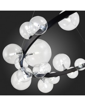 SL1165.403.24 Светильник подвесной ST-Luce Черный/Прозрачный G4 24*5W NECTON-foto12