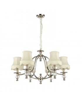 SL1120.103.06 Люстра подвесная ST-Luce Никель/Белый E14 6*40W GOLLA-foto2