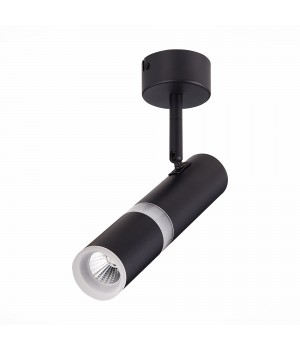 ST106.442.08 Светильник потолочный Черный LED 1*8W 4000K 624Lm Ra>80 D70xH165 170-240V ESCOPIO-foto2