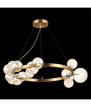 SL1165.303.15 Светильник подвесной ST-Luce Бронза/Коньячный G4 15*5W NECTON-foto9