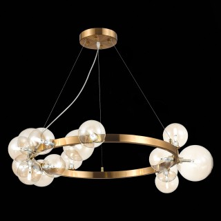 SL1165.303.15 Светильник подвесной ST-Luce Бронза/Коньячный G4 15*5W NECTON-foto9