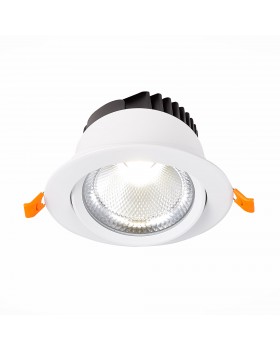 ST211.548.15.36 Св-к встр. Белый LED 1*15W 4000K 1 125Lm Ra80 36° IP20 D109xH65 220-240V MIRO