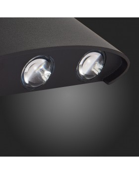 SL089.401.06 Светильник уличный настенный ST-Luce Черный кварцевый LED 6*1W 4000K BISELLO-foto12