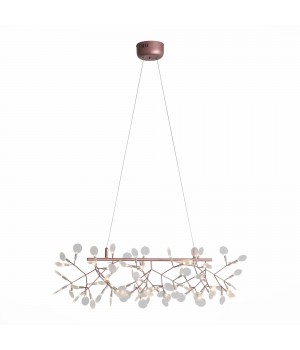 SL379.223.81 Люстра подвесная ST-Luce Медный/Белый LED 81*0,5W 3500K RAFINA-foto2