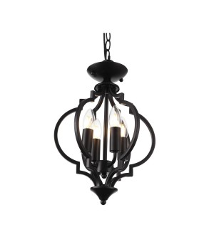 SL361.303.04 Светильник подвесной ST-Luce Черный E14 4*60W FORIATE-foto2