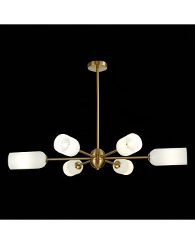 SL1180.202.06 Люстра потолочная ST-Luce Золотистый/Белый E14 6*40W TREVISO-foto9