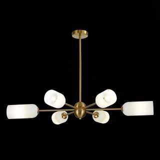 SL1180.202.06 Люстра потолочная ST-Luce Золотистый/Белый E14 6*40W TREVISO-foto9