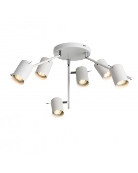 SL597.502.06 Люстра подвесная ST-Luce Белый/Белый GU10 6*3W FANALE