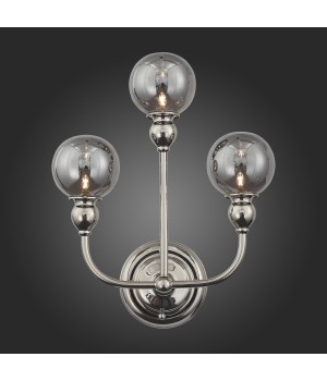 SL552.101.03 Бра ST-Luce Никель/Дымчатый G9 3*5W FUNHI-foto7