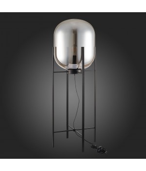 SL1050.725.01 Торшер ST-Luce Черный/Дымчатый E27 1*40W (из 2-х коробок) BURASCA-foto6