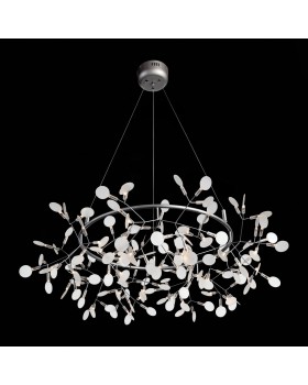 SL379.103.135 Люстра подвесная ST-Luce Серебристый/Белый LED 135*0,3W 3500K RAFINA-foto10