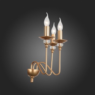 SL186.201.03 Бра ST-Luce Латунь, Прозрачный E14 3*40W NOVENTO-foto6