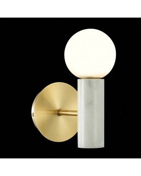 SL1210.501.01 Светильник настенный ST-Luce Золотистый, Белый/Белый G9 1*5W PIETRA-foto3