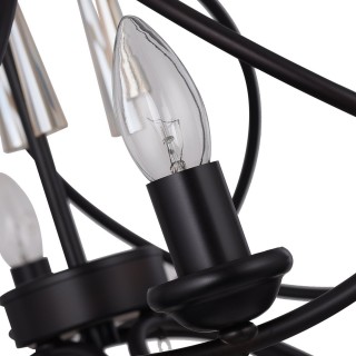 SL335.303.09 Люстра подвесная ST-Luce Коричневая бронза E14 9*60W ANEVITA-foto10