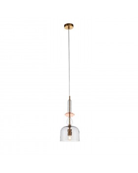 SL1147.403.01 Светильник подвесной ST-Luce Золотистый/Дымчатый E27 1*60W ILLUVIO SL1147.403.01 Светильник подвесной ST-Luce Золотистый/Дымчатый E27 1*60W ILLUVIO