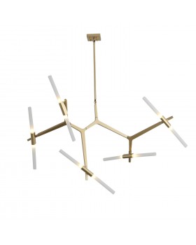 SL947.202.10 Люстра потолочная ST-Luce Золотистый/Белый G9 10*5W LACONICITA-foto13