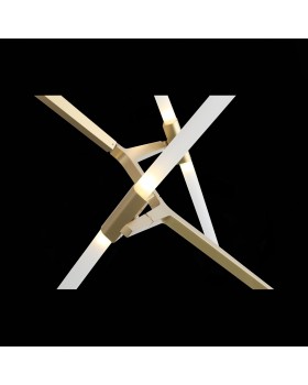 SL947.202.14 Люстра потолочная ST-Luce Золотистый/Белый G9 14*5W LACONICITA-foto6