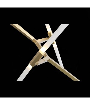 SL947.202.14 Люстра потолочная ST-Luce Золотистый/Белый G9 14*5W LACONICITA-foto6