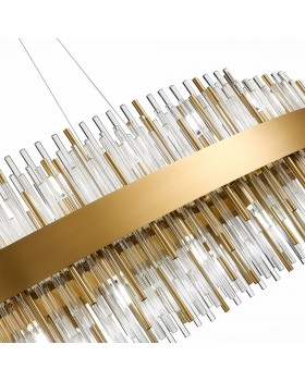 SL1158.303.32 Люстра подвесная ST-Luce Латунь/Латунь, Прозрачный G9 32*5W NITIDO-foto10