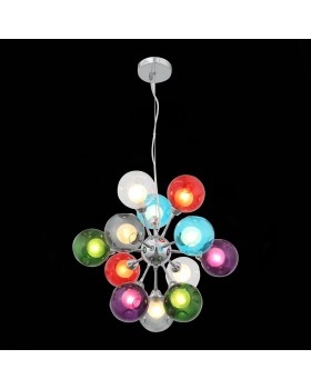 SL431.153.12 Люстра подвесная ST-Luce Хром/Разноцветный, Белый G9 12*5W DUALITA-foto9