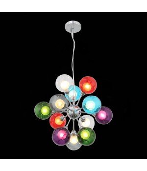 SL431.153.12 Люстра подвесная ST-Luce Хром/Разноцветный, Белый G9 12*5W DUALITA-foto9