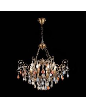 SL421.303.08 Люстра подвесная ST-Luce Бронза/Мульти E14 8*40W VIANETA-foto9