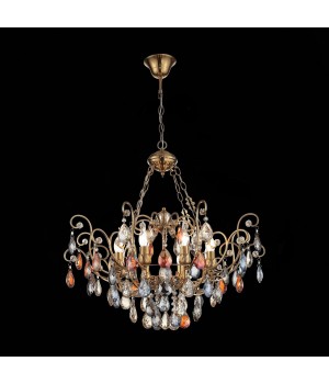 SL421.303.08 Люстра подвесная ST-Luce Бронза/Мульти E14 8*40W VIANETA-foto9