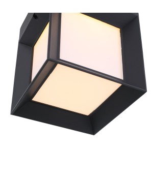 SL077.401.01 Светильник уличный настенный ST-Luce Черный/Белый LED 1*9W 3000K CUBISTA-foto2