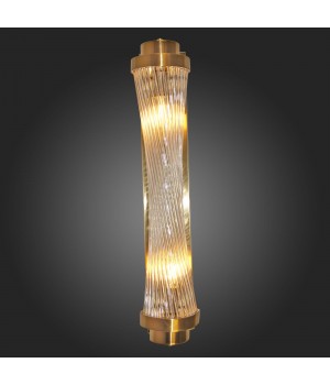 SL1177.201.02 Бра ST-Luce Золотистый/Золотистый, Прозрачный E14 2*40W Arezzo-foto4