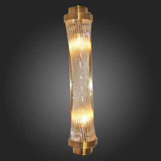 SL1177.201.02 Бра ST-Luce Золотистый/Золотистый, Прозрачный E14 2*40W Arezzo-foto4