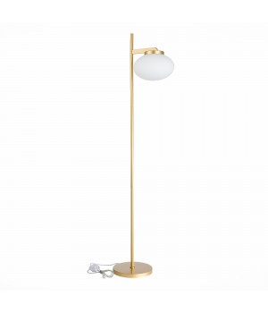 SL1503.205.01 Торшер ST-Luce Золотистый/Белый E27 1*40W Modica-foto2
