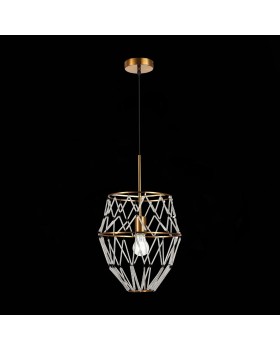 SL1016.213.01 Светильник подвесной ST-Luce Золотистый/Золотистый, Прозрачный E27 1*60W NARRIO-foto4