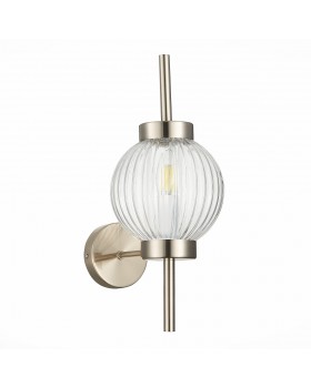 SL1155.101.01 Светильник настенный ST-Luce Никель/Прозрачный E14 1*40W MARENA-foto2