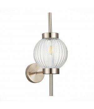 SL1155.101.01 Светильник настенный ST-Luce Никель/Прозрачный E14 1*40W MARENA-foto2